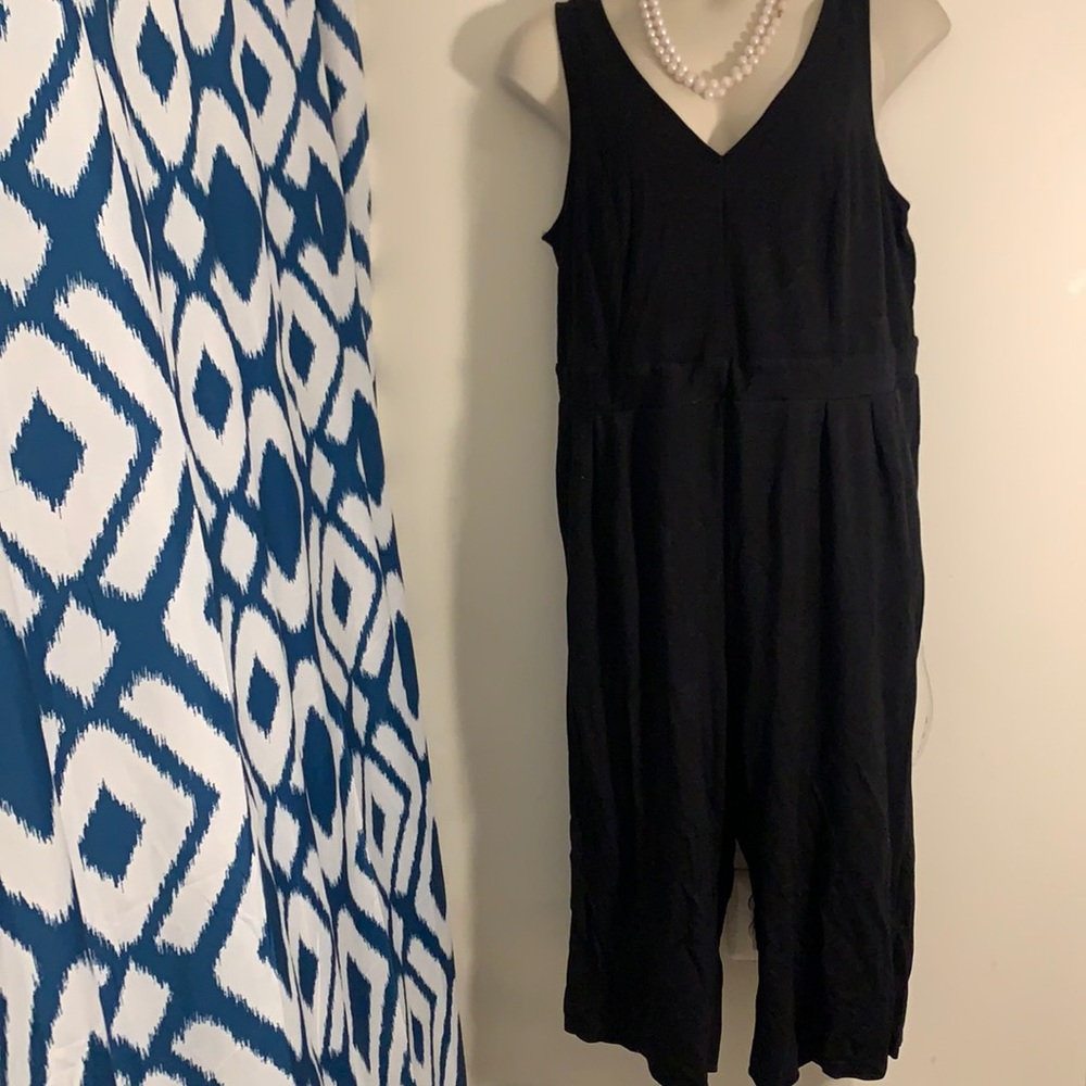 Torrid Black Wide Leg Jump Suit